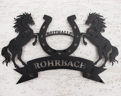 Custom Horse Ranch Sign