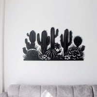 Metal Cactus Wall Decor