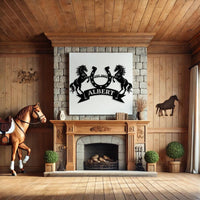 Custom Horse Ranch Sign