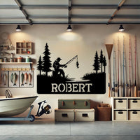 Custom Fishing Sign