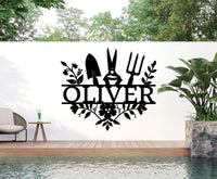 Custom Garden Sign