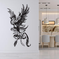 Majestic Phoenix Wall Decor