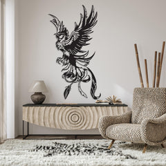 Majestic Phoenix Wall Decor