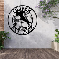 Custom Italy Wall Sign