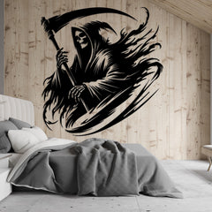 Grim Reaper Metal Wall Art