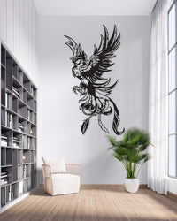 Majestic Phoenix Wall Decor