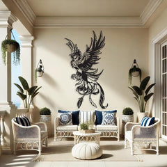 Majestic Phoenix Wall Decor