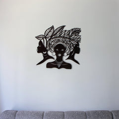 Majestic African Metal Wall Art