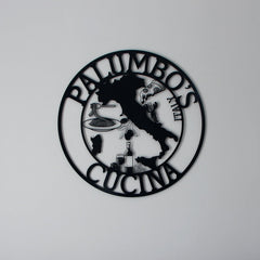 Custom Italy Wall Sign