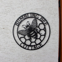 Custom Honey Bee Metal Wall Decor