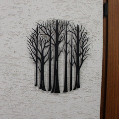 Majestic Forest Metal Wall Art