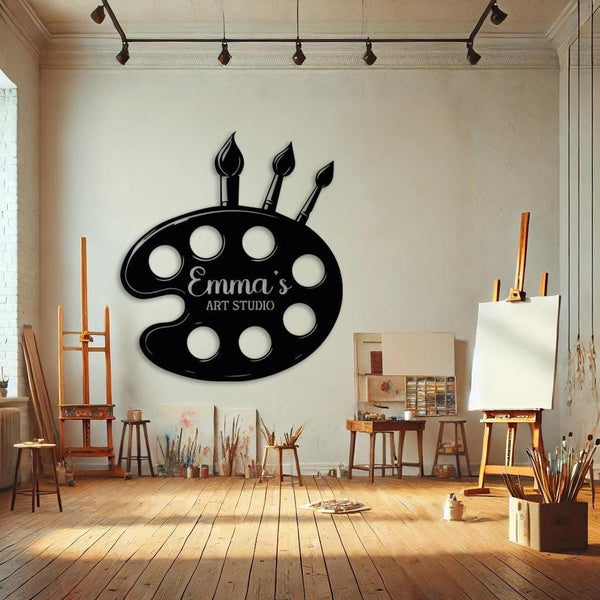 Custom Painter Metal Sign