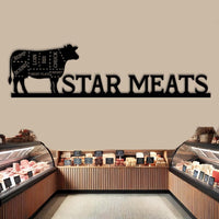 Custom Cuts of Beef Sign