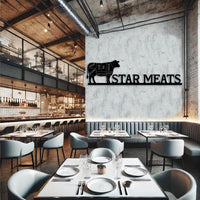 Custom Cuts of Beef Sign