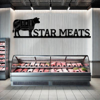 Custom Cuts of Beef Sign