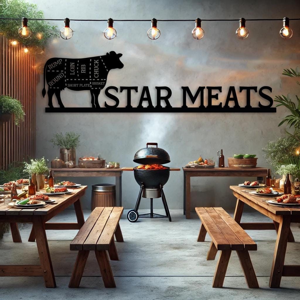 Custom Cuts of Beef Sign