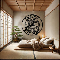 Custom Japanese Kitchen Sign