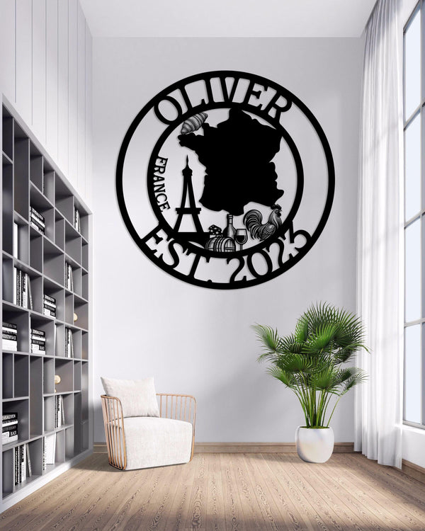 Custom French Kitchen Sign