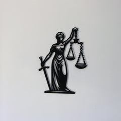 Metal Themis Wall Art