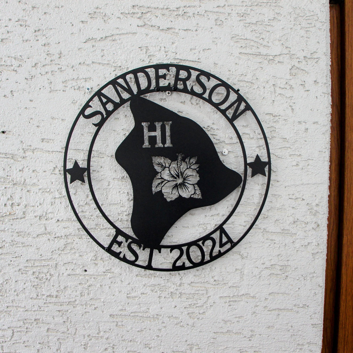 Hawaii Custom Metal Sign