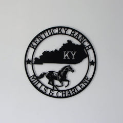 Kentucky Custom Metal Sign