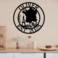 Custom French Kitchen Sign