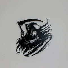 Grim Reaper Metal Wall Art