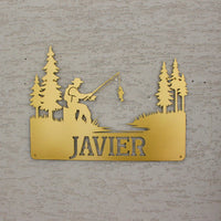 Custom Fishing Sign