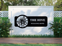 Custom Honey Bee Metal Wall Decor