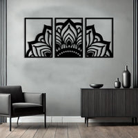 Metal Mandala Wall Art