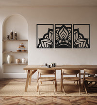 Metal Mandala Wall Art