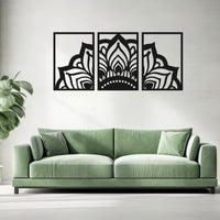 Metal Mandala Wall Art