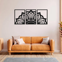 Metal Mandala Wall Art