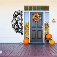 Lion Personalized Metal Signs