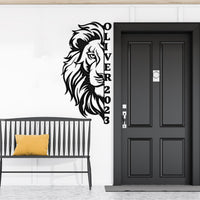 Lion Personalized Metal Signs