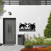 Personalized House Number Metal Signs
