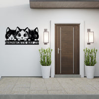 Personalized House Number Metal Signs