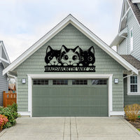 Personalized House Number Metal Signs