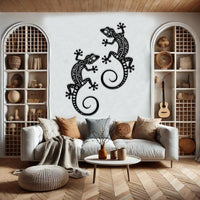Gecko Metal Wall Decor