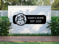 Gecko Custom Metal Sign