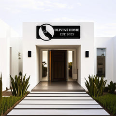 California Custom Metal Sign