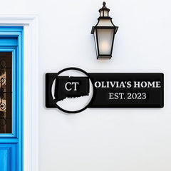 Connecticut Custom Metal Sign