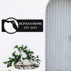 Florida Custom Metal Sign