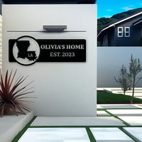 Louisiana Custom Metal Sign