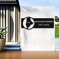 Maine Custom Metal Sign