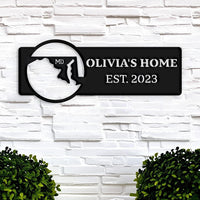 Maryland Custom Metal Sign