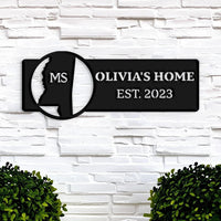 Mississippi Custom Metal Sign
