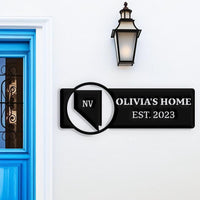 Nevada Custom Metal Sign