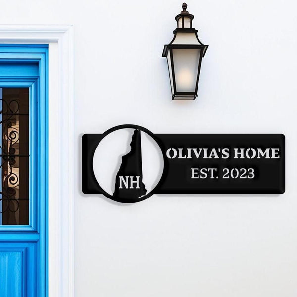 New Hampshire Custom Metal Sign