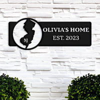 New Jersey Custom Metal Sign